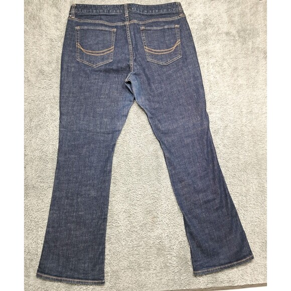 Old Navy Jeans Womens Sz 14 Flared Denim Blue Stretch The Dreamer - Picture 9 of 13